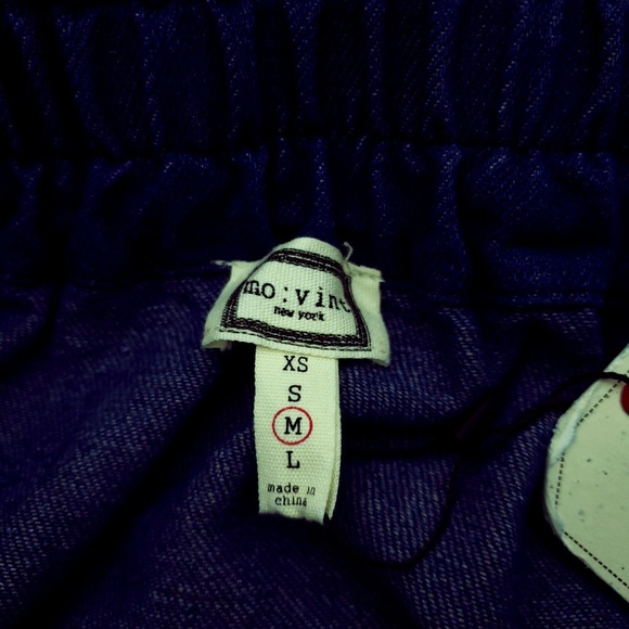 Anthropologie Mo:Vint Button Down A-Line Skirt - Picture 6 of 7